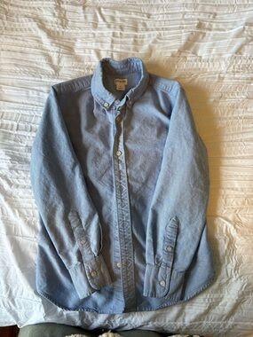 Crewcuts Light Blue Button-Down Shirt